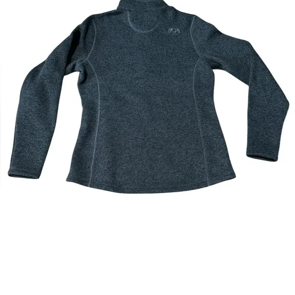 KUIU Base Camp Sweater Fleece Jacket Women’s Small Gray Full Zip NWT Embroidered - Picture 2 of 6